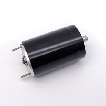 2 Stück Eisenloser Gleichstrommotor, 24V, 1300–1500 mA, 400 g·cm, 5500–6900 U/min, 70W, Kernloser DC-Motor