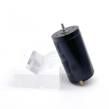 2 Stück Eisenloser DC-Motor Eisenloser Gleichstrommotor, 24V, 30–7000 mA, 2000 g·cm, 7000 U/min, Ø40 × 71 mm