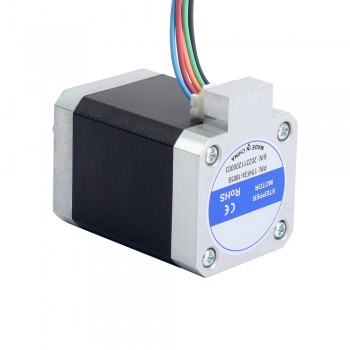 NEMA 17 Schrittmotor 5-Phasen, 0,5 Nm, 0,72°, 1,8A, 42 × 42 × 60 mm, 5-adrig