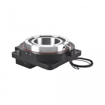 ZCT200-10/ZCT200-18 Hohlwellen Drehtisch Getriebe,Übersetzung 10:1/18:1 für 80mm 750W AC-Servomotor Eingangswelle 19mm