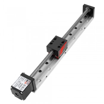 FSL30 Miniatur-Linearführung Linearschiene mit Schlitten 50-300mm mit Nema 14 Schrittmotor