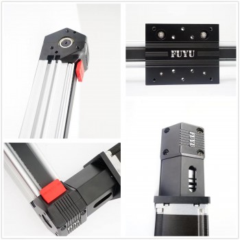FPB50 Linearführung Linearschiene 95mm mit Nema 23 Schrittmotor Linearführungsschienen