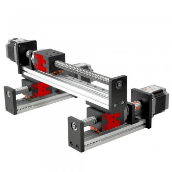 FSL40 XY Linearführung Linear-Schiebetisch CNC Lineareinheit mit Verfahreinheit in X und Y-Richtung