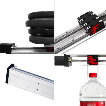 FSK80 Doppelte Linearführungsschiene Linearführung 100-1000mm mit NEMA24 Schrittmotor