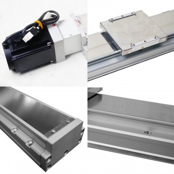 Doppelschienen-Linearführung mit Schlitten Linearführungsantrieb FCH140 50–1250mm mit 1000W Servomotor
