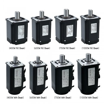 400W / 600W / 750W / 1000W AC-Servomotor & Treiber-Set 110V / 220V, 1,27–3,8 Nm für CNC-Graviermaschine