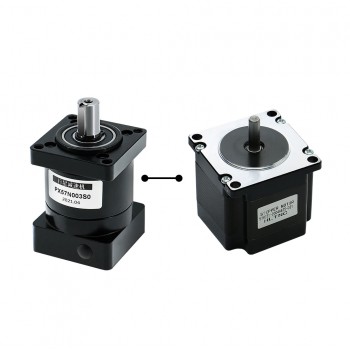 PX57 Planetengetriebe / Geschwindigkeitsreduzierer für NEMA 23 Schrittmotor,8mm Eingangswelle