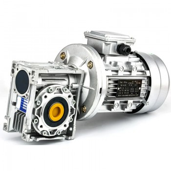 NMRV050 Rund-Schneckengetriebe für Servomotor/Schrittmotor, Übersetzung 5:1 bis 100:1 Eingang: 11mm / 14mm / 19mm, Ausgang: 25mm