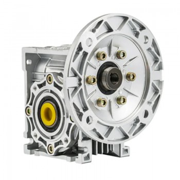 Rundes NMRV040 Schneckengetriebe für Servomotor/Schrittmotor, Übersetzung 5:1 bis 80:1 Eingang: 9mm / 11mm / 14mm, Ausgang: 18mm