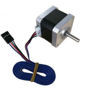 OUKEDA 17HS4401 NEMA 17 Schrittmotor, 1,8°, 45 Ncm, 2-Phasen für 3D-Drucker & Robotik, 42 × 42 mm