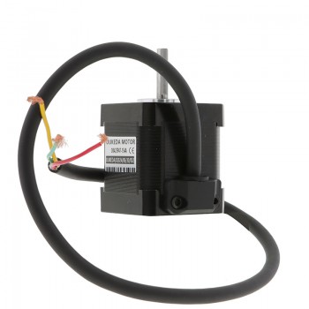 OUKEDA NEMA 17 Schrittmotor, 1,2°, 32 Ncm, 3-Phasen, 1,5A, 5,4V DC, D-Cut, 42 × 42 mm