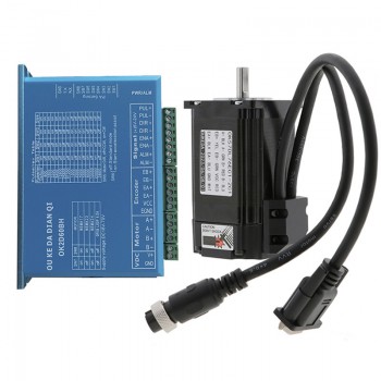 OUKEDA Nema 23 Closed-Loop-Schrittmotor mit Treiber-Kit und Encoder, 2-phasig, 2,0 Nm, 1,8 Grad