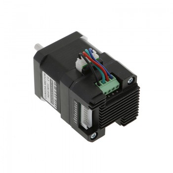 OUKEDA Integrierter NEMA 17 Schrittmotor mit Steuerung, 1,8°, 0,44 Nm, 1,68A, 2-Phasen