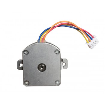 Oukeda NEMA 11 Flach-Schrittmotor mit Getriebe, 2-Phasen, 1,8°, 2,5 Ncm, 4-adrig, Pancake-Bauform