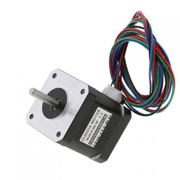 OUKEDA NEMA 17 Hochtemperatur-Schrittmotor, 1,8°, 60 Ncm, Isolationsklasse B (bis 180 °C)