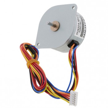 OUKEDA PM42 Permanentmagnet-Schrittmotor, 7,5°, 4,90 Ncm, Ø42 mm, 12V, 6 Drähte
