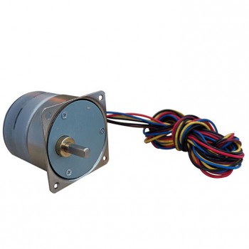 OUKEDA Permanentmagnet-Schrittmotor mit Getriebe 10:1 / 30:1 / 50:1 / 75:1 / 120:1, 7,5°, 24V, 4-Phasen