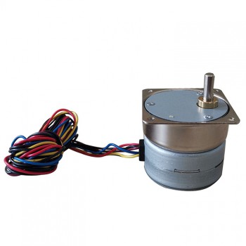 OUKEDA Permanentmagnet-Schrittmotor mit Getriebe 10:1 / 30:1 / 50:1 / 75:1 / 120:1, 7,5°, 24V, 4-Phasen