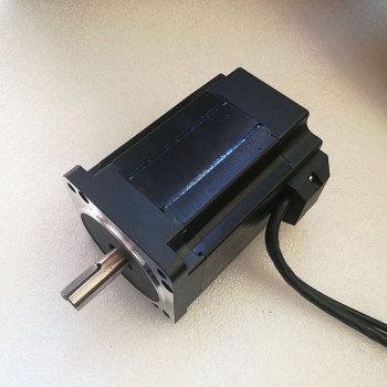 OUKEDA Bürstenloser Gleichstrommotor BLDC-Motor, 270 Ncm, 850W, 24V, 3500 U/min, 3-Phasen, Ø86 mm mit Keilnut
