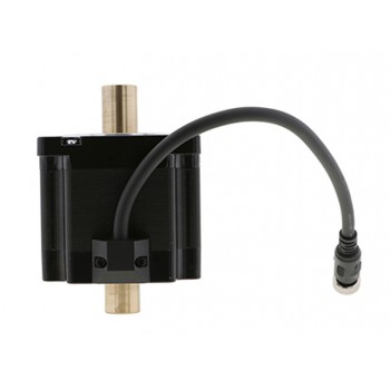 Oukeda NEMA 34 Schrittmotor mit Hohlwelle, Bipolar, 1,8°, 4,5 Nm, 6,0A, 2,1V, Doppelwelle, 4 Drähte