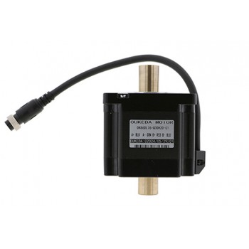 Oukeda NEMA 34 Schrittmotor mit Hohlwelle, Bipolar, 1,8°, 4,5 Nm, 6,0A, 2,1V, Doppelwelle, 4 Drähte