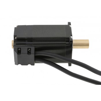 Oukeda NEMA 23 Schrittmotor mit Hohlwelle, Bipolar, 1,8°, 1,89 Nm, 4,2A, 2,52V, Doppelwelle, 57 × 57 mm
