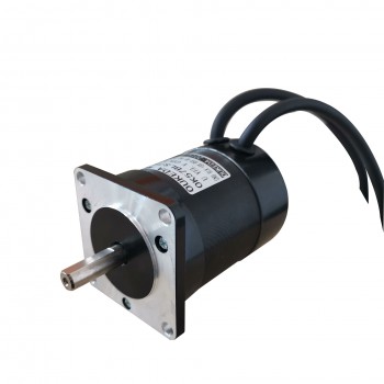 OUKEDA 2-Phasen Bürstenloser Gleichstrommotor, 22 Ncm, 24V, 3000 U/min, Ø57 mm