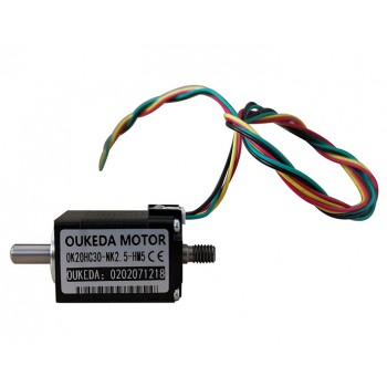 OUKEDA NEMA 8 Schrittmotor mit Hohlwelle, 1,8°, 1,8 Ncm für Bestückungsautomaten