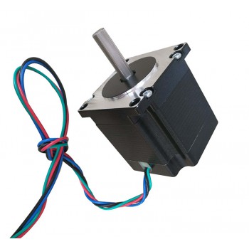 OUKEDA NEMA 23 Schrittmotor, 1,8°, 12,35 Ncm 2-Phasen, 57 × 57 mm, D-Cut Welle