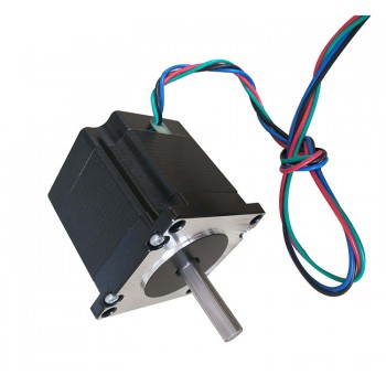 OUKEDA NEMA 23 Schrittmotor, 1,8°, 12,35 Ncm 2-Phasen, 57 × 57 mm, D-Cut Welle