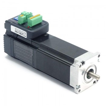 JMC NEMA 23 AC-Servomotor mit integriertem Treiber & Bremse, 180W, 36V, 0,65 Nm, 3-Phasen, 3000 U/min, 60 × 60 mm