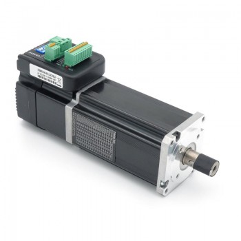 JMC NEMA 23 Integrierter AC-Servomotor mit Bremse, 400W, 48V, 1,27 Nm, 3-Phasen, 3000 U/min, 60 × 60 mm