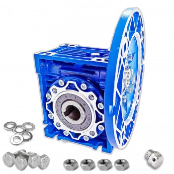 RV050 Rund-Schneckengetriebe, Übersetzung 5:1 bis 30:1 Eingang: 19mm, Flansch 80B14 / 80B5
