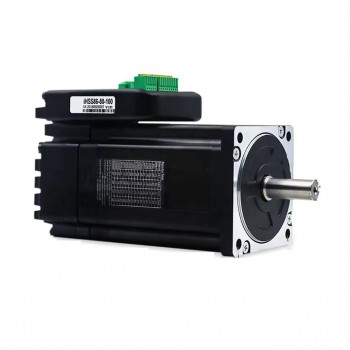 JMC Integrierter NEMA 34 Closed-Loop-Schrittmotor, 1,8°, 9,8 Nm, 6A, 80V, 2-Phasen, 86 × 86 mm