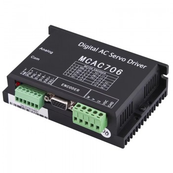 MCAC706 Digitaler AC-Servotreiber, 6A, 20–70V, 200W für bürstenlose AC-Servomotoren
