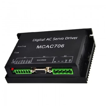 MCAC706 Digitaler AC-Servotreiber, 6A, 20–70V, 200W für bürstenlose AC-Servomotoren