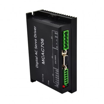 MCAC706 Digitaler AC-Servotreiber, 6A, 20–70V, 200W für bürstenlose AC-Servomotoren