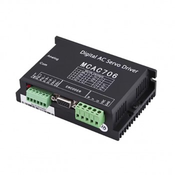 MCAC706 Digitaler AC-Servotreiber, 6A, 20–70V, 200W für bürstenlose AC-Servomotoren