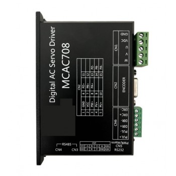 MCAC708 Digitaler AC-Servotreiber, 10A, 24–50V für AC-Servomotoren
