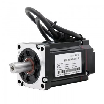 DC-Servomotor, 400W, 48V, 1,27 Nm, 3000 U/min, mit 1024 Linien Magnet-Encoder, 60 × 60 mm