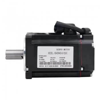 DC-Servomotor, 400W, 48V, 1,27 Nm, 3000 U/min, mit 1024 Linien Magnet-Encoder, 60 × 60 mm