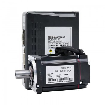 DC-Servomotor & Treiber-Kit, 400W, 48V, 1,27 Nm, mit 1024 Linien Magnet-Encoder, 60 × 60 mm