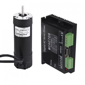 Bürstenloser DC-Servomotor & Treiber-Kit, 36V, 180W, 0,6 Nm, 3400 U/min, Ø57 mm für Inkjet-Drucker