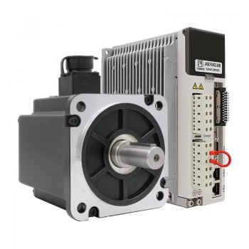 1500W AC-Servomotor mit Bremse + Servotreiber-Kit, 9,55 Nm, 1500 U/min, 6,2A, mit 17-Bit Magnet-Encoder