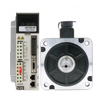 1500W AC-Servomotor mit Bremse + Servotreiber-Kit, 9,55 Nm, 1500 U/min, 6,2A, mit 17-Bit Magnet-Encoder