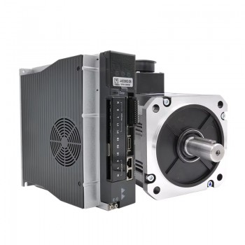 2,3kW AC-Servomotor & Servotreiber-Set, 14,64 Nm, 1500 U/min, 12,3A, mit 17-Bit Absolut-Magnet-Encoder