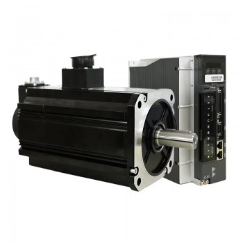 3000W AC-Servomotor & Treiber-Kit mit Bremse, 14,32 Nm, 2000 U/min, 13,6A, 17-Bit Encoder, 130 × 130 mm