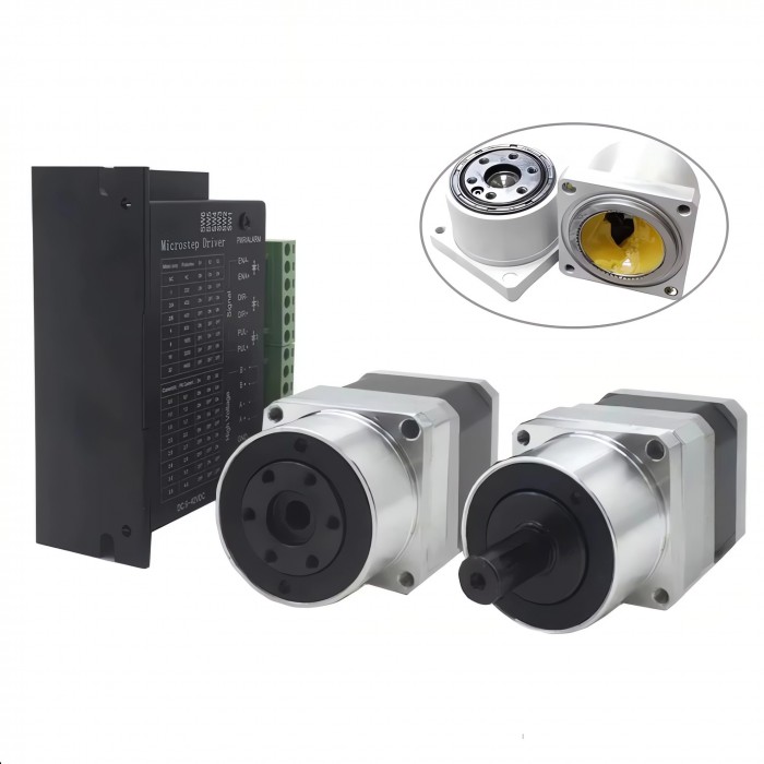 MINIS/MINIF-Serie,Übersetzungsverhältnis 30:1/50:1/100:1, Mikro-Harmonisches-Getriebe, Untersetzungsgetriebe