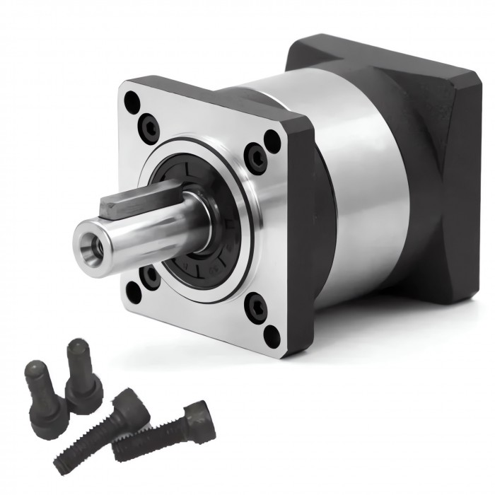 DLF-Serie Planetengetriebe für NEMA 23-Schrittmotoren, 1/4'-Eingang (6,35mm/8mm)