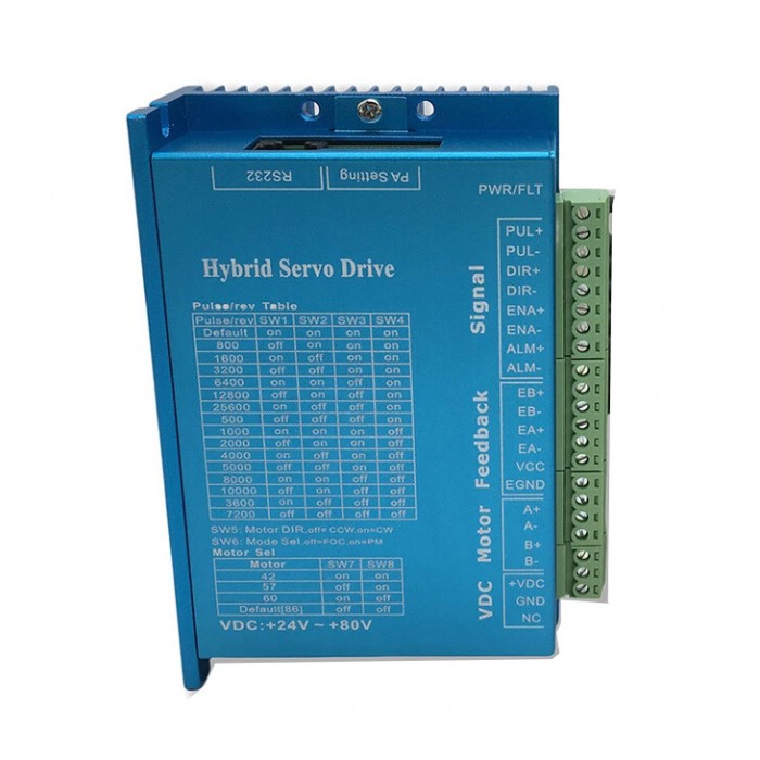 HBS86H Closed Loop Schrittmotortreiber für NEMA 34 86mm Schrittmotoren Hybrid-Servoantrieb